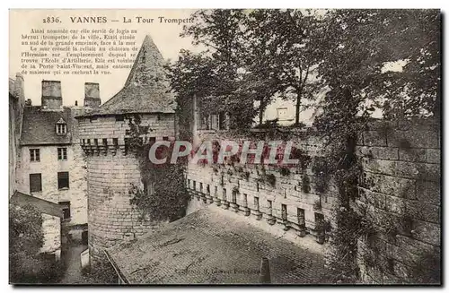 Vannes Cartes postales La tour trompette