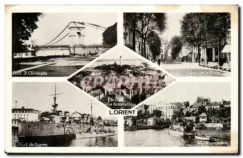 Lorient Cartes postales Port de guerre St Christophe Cours de la Bove Debarcadere