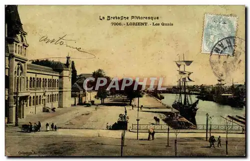 Lorient Cartes postales Les quais