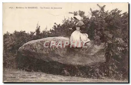 Environs de Sarzeau Cartes postales Le fuseau de Jeannette