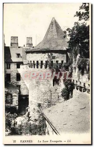 Vannes Ansichtskarte AK La Tour Trompette