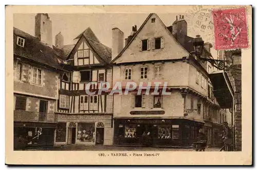 Vannes Cartes postales Place Henri IV