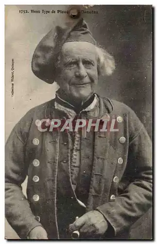 Cartes postales Vieux type a Plougastel DAoulas (folklore)