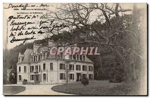 Environs de Morlaix Cartes postales Le chateau de Trottibon