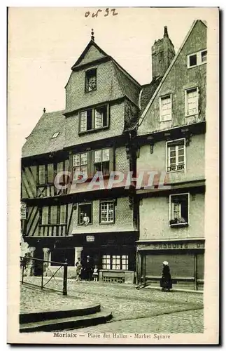 Morlaix Cartes postales Place des halles