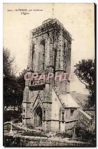 Saint Tugen Ansichtskarte AK par Audierne L&#39eglise