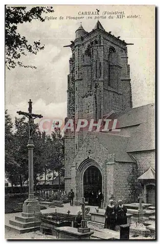 carhaix - Eglise de Plongeur en Partie du XII siecle - Ansichtskarte AK