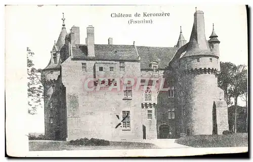 Finistere - Chatea de Keronzere - Ansichtskarte AK