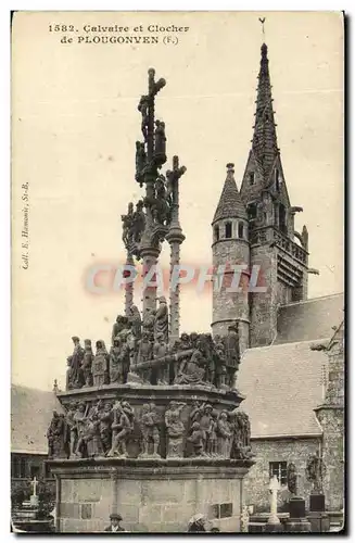 Plougonven - Calvaire et Clocher - Cartes postales