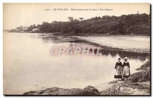 Le Pouldu - Embouchure de la Laita a Porz Mouric - Cartes postales