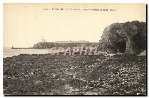 Le Pouldu - L&#39Entree de la Riviere - Grotte de Saint Julien - Cartes postales