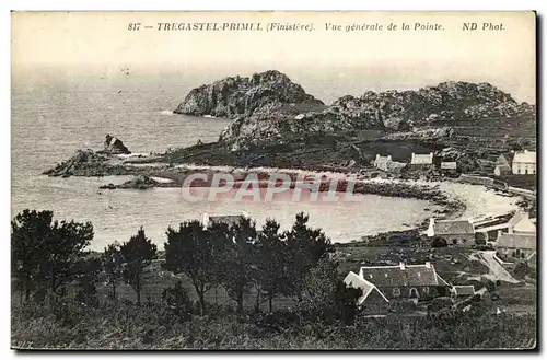 Tregastel Primil - Vue Generale de la Pointe - Cartes postales