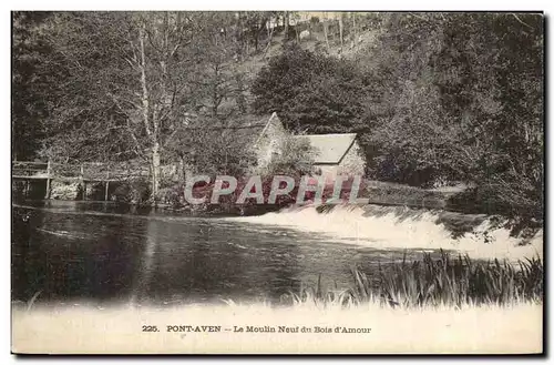 Pont Aven Ansichtskarte AK Le moulin neuf du bois d&#39amour