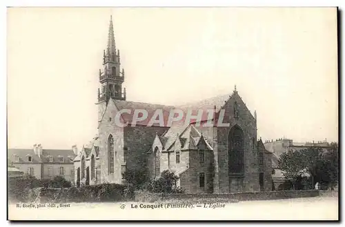 Le Conquet Cartes postales l&#39eglise