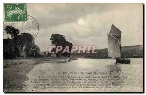 Ansichtskarte AK La lune de Landerneau (bateau)