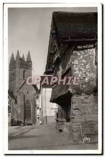 Quimperle Ansichtskarte AK Vieille maison place Saint Michel