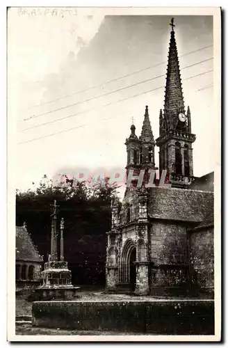 Brasparts Ansichtskarte AK L&#39eglise et la calvaire