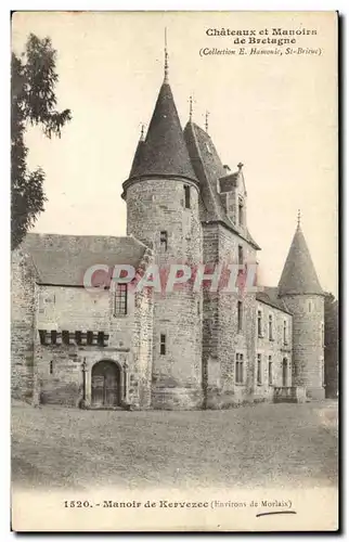 Manoir de Kervezec Ansichtskarte AK Environs de Morlaix