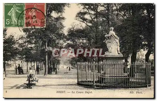 Brest Cartes postales Le cours Dajot