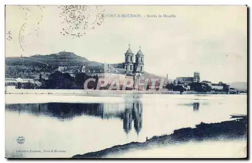 Pont A Mousson - Bords de Moselle - Cartes postales