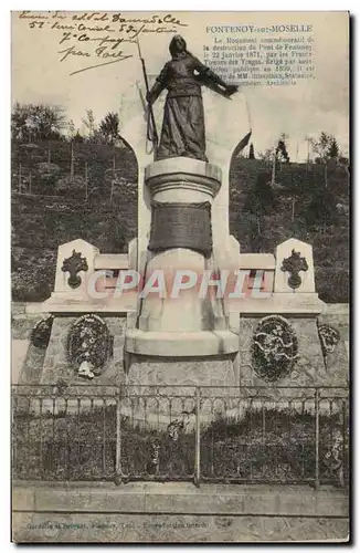 Fontenoy sur Moselle - Le Monument - Ansichtskarte AK