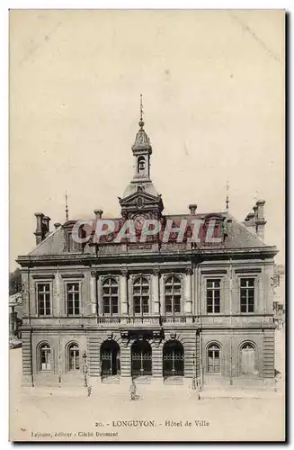 Longuyon - Hotel de Vile - Cartes postales