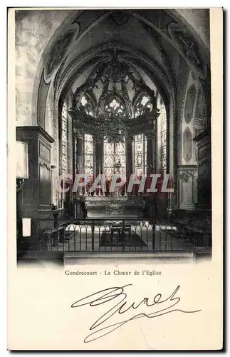 Gondrecourt - Le Choer de L&#39Eglise - Marcelle Thomas - Cartes postales