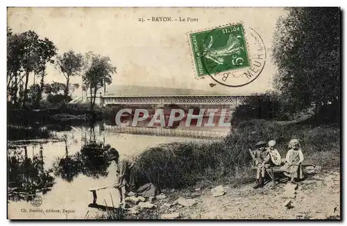 Bayon - Le Pont - enfants - Cartes postales