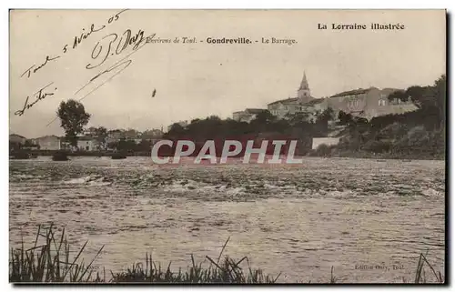 Gondreville - Le Barrage - Cartes postales