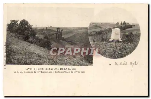 Ravin de Grisieres - Fond de La Cuve 1902 - Cartes postales