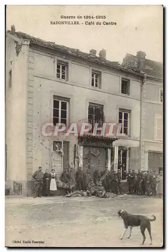 Badonwiller Cartes postales Cafe du centre