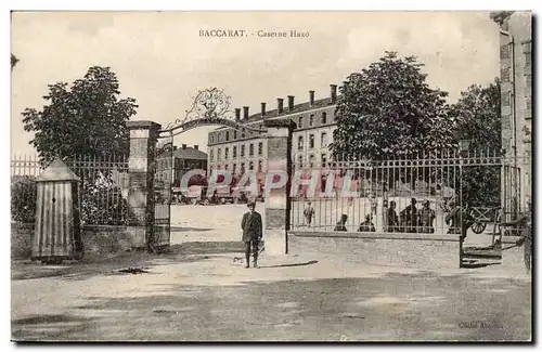 Baccarat Cartes postales Caserne Haxo