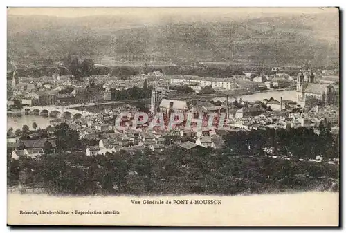 Cartes postales Vue generale de Pont a Mousson