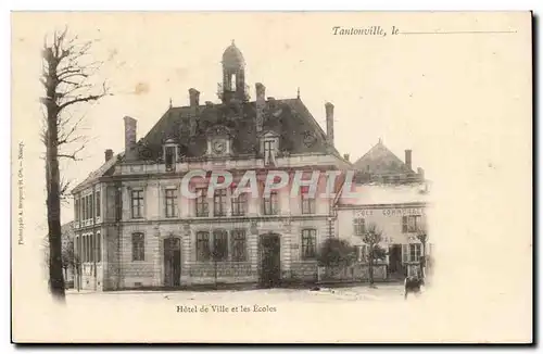 Tantonville Cartes postales Hotel de ville et les Ecoles