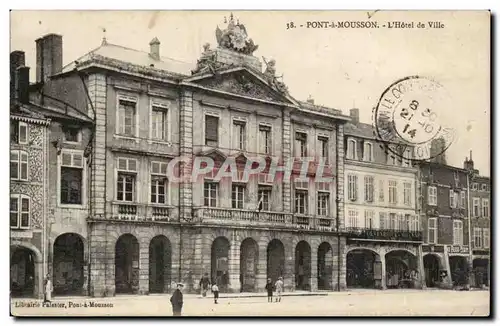 Pont a Mousson Cartes postales L&#39hotel de ville