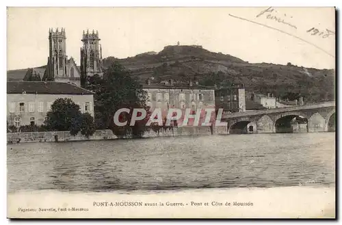 Pont a Mousson avant la guerre Cartes postales Pont et cote de Mousson