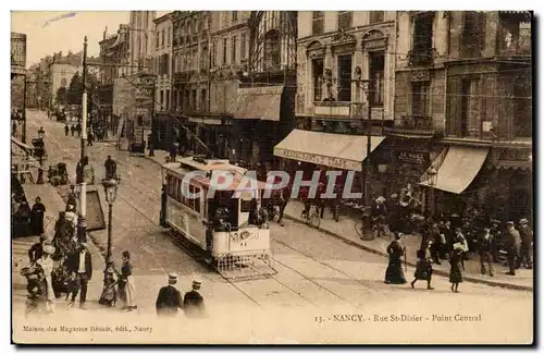 Nancy Cartes postales Rue St Dizier Point central