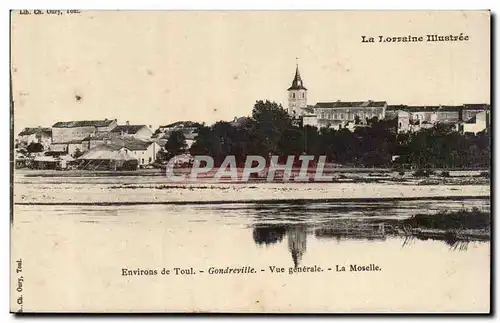 Environs de Toul Cartes postales Gondreville Vue generale La Moselle