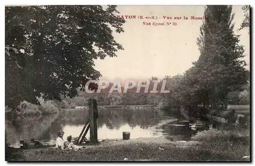 Bayon Ansichtskarte AK Vue sur la Moselle