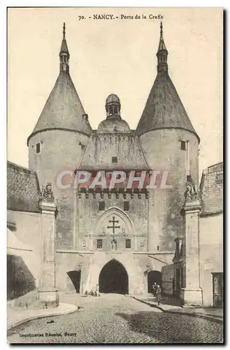 Nancy Cartes postales porte de la Craffe