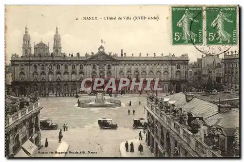 Nancy Cartes postales L&#39hotel de ville