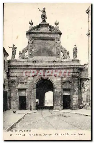 Nancy Cartes postales Porte Saint Georges