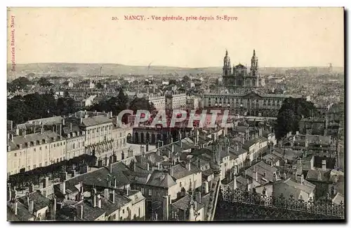 Toul - Vue Generale prise de St Epvre - Cartes postales