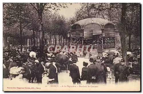 Nancy - La Pepiniere Pendant le Concert - - Cartes postales