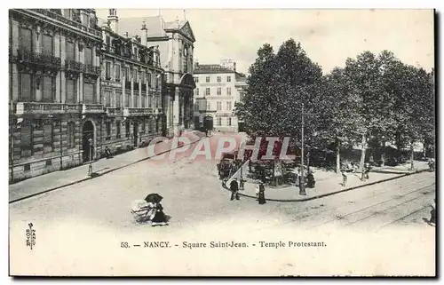 Nancy - Square Saint Jean - Temple Protestant - Cartes postales