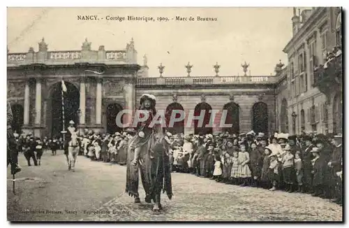 Nancy - Cortege Historique 1909 Marc de Beauvau - Ansichtskarte AK