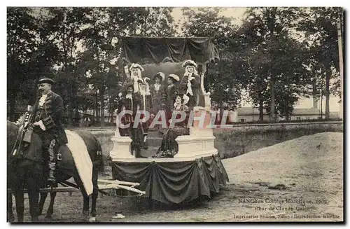 Nancy - Cortege Historique 1909 Char de Claude Gelee - Cartes postales