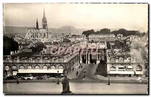 Nancy Cartes postales Place Stanislas vued e l&#39hotel de ville