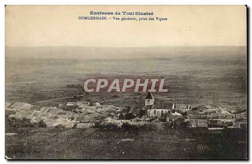 Domgermaine - Vue Generale prise des Vignes - Environs de Toul - Cartes postales