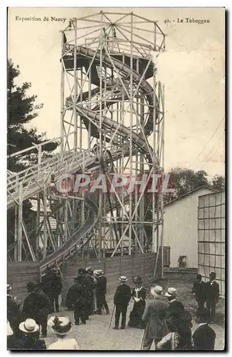 Exposition de Nancy - Le Tobaggan - Cartes postales